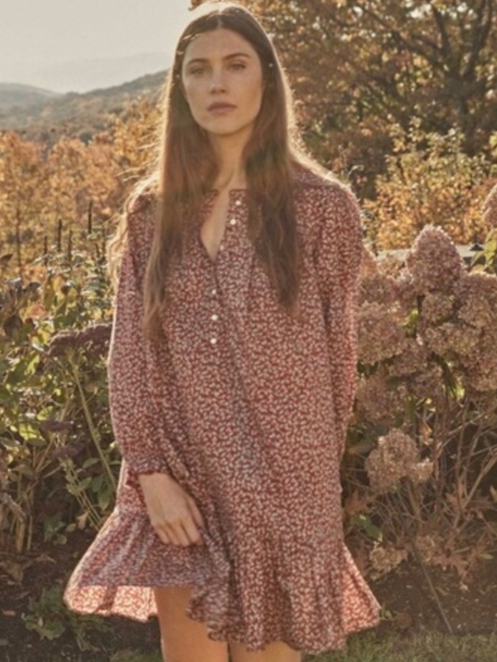 Doen Elinor Nightgown in Liberty Fabric Large - Picture 3 of 12